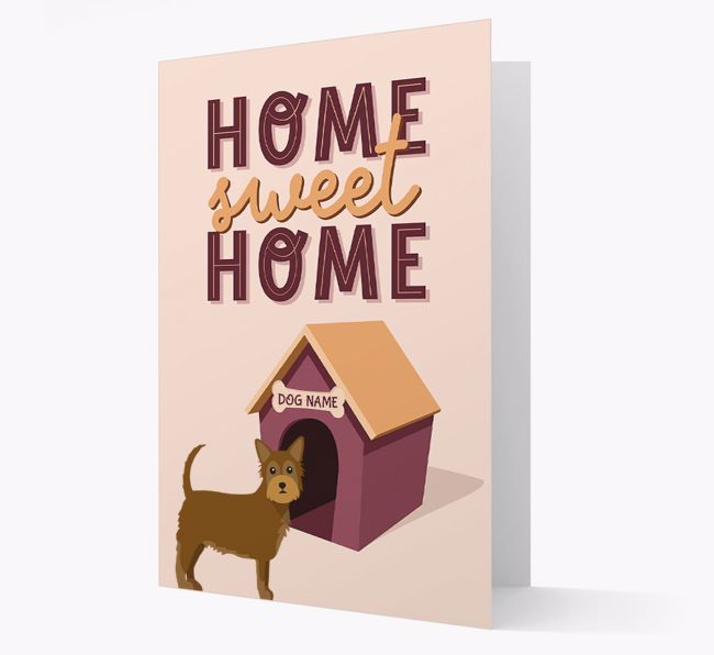 Home Sweet Home: Personalised {breedFullName} Card